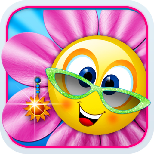 Singing Daisies - a dress up & make up games for kids app icon