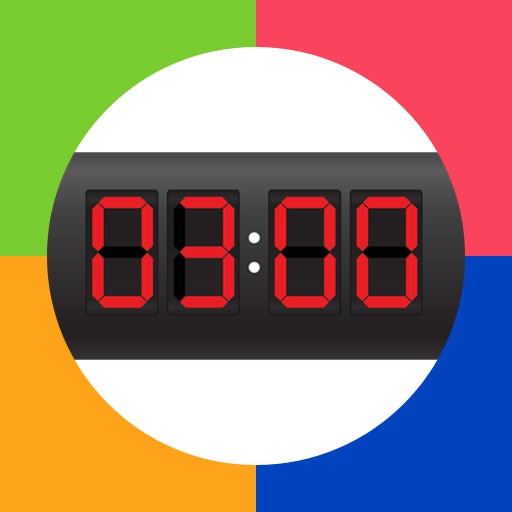 Telling Time - Digital Clock by Photo Touch app icon