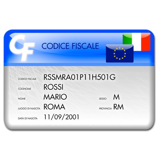 CodFiscPro - Calcolo del Codice Fiscale app icon