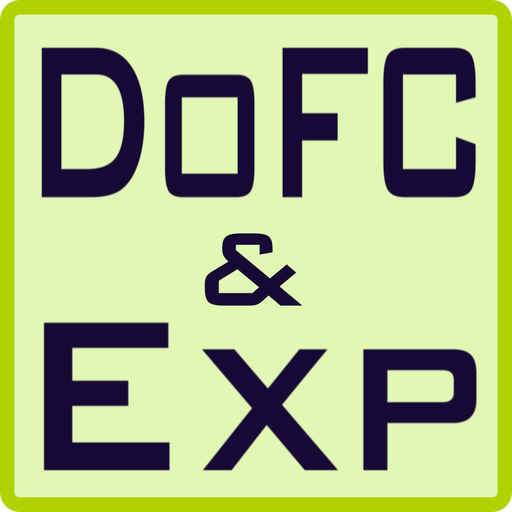 Depth of Field & Exposure Calc app icon