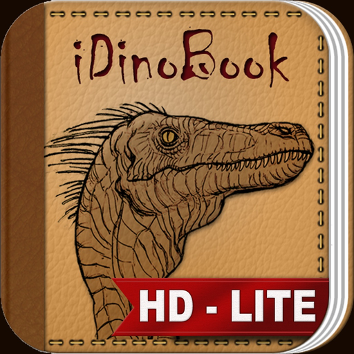 Dinosaur Book HD Lite: iDinobook app icon