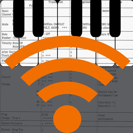 WiFiMIDI app icon