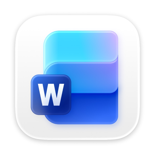 Microsoft Word app icon