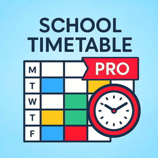 School Timetable Pro Schedule app icon