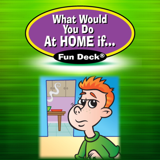 What Would You Do at Home If ... Fun Deck app icon