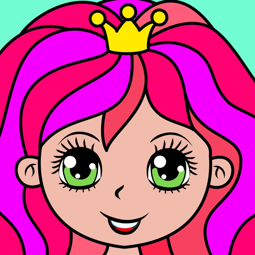 Princess Unicorn Memory Games app icon