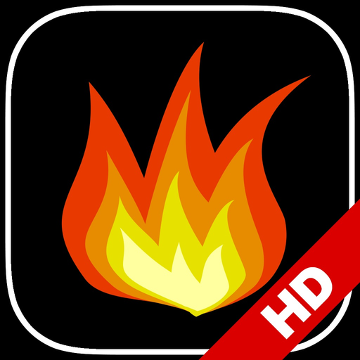 Fireplace Live HD - Real Fire app icon