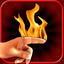 Draw with FIRE! Burn something with your FINGERS!! icon