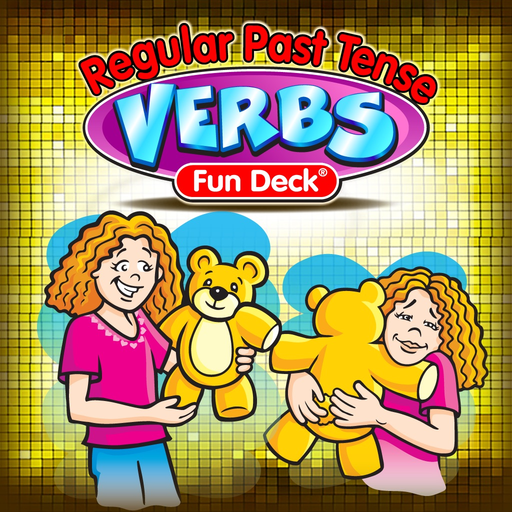 Regular Past Tense Verbs Fun Deck app icon