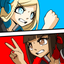 Blonde vs Brunette RPS icon