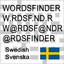 Svenska  Words Finder PRO icon