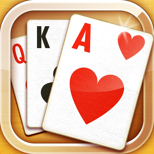 Solitaire Klondike game cards app icon