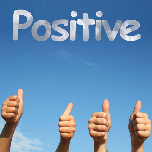 Frases para Pensar em Positivo e ser mais Feliz app icon