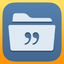 Quotes Folder (Premium) icon