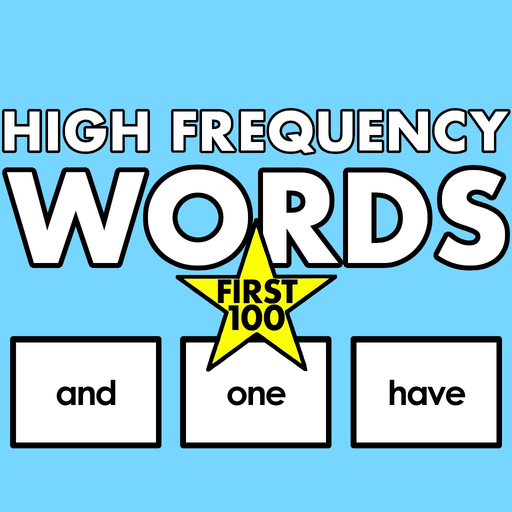 High Frequency Words First 100 app icon