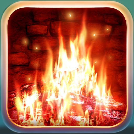 Virtual Fireplace 3D app icon