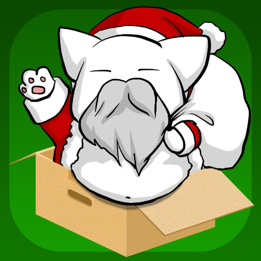 Flying Santa Cat app icon