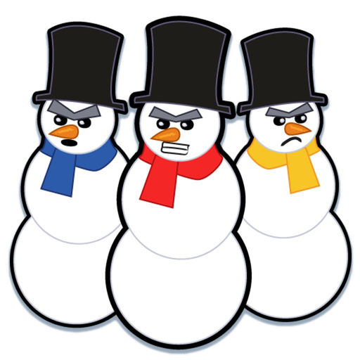 Grumpy Snowmen app icon