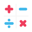 Math Duel: 2 Player Study Quiz icon