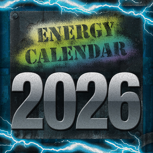 Energy Calendar 2026 for iPad app icon