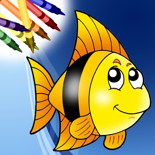 Ocean Coloring Book! app icon