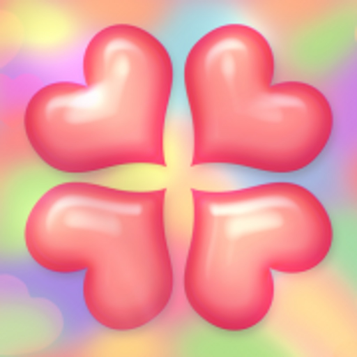 Valentine Hearts Collapse Game app icon