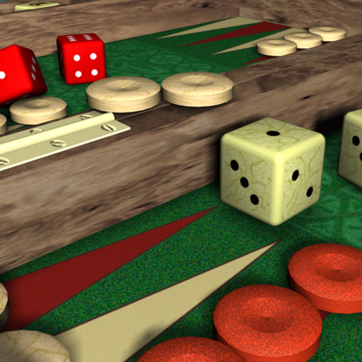 Backgammon V+, fun dice game app icon