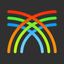 Rainbow HD icon