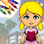 Paper Doll Coloring Book! icon