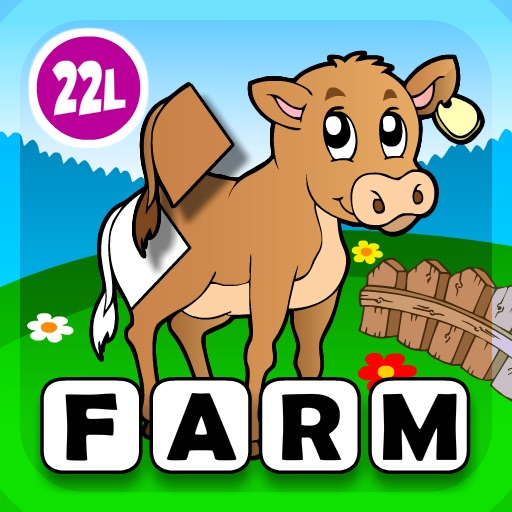 Abby Shape Puzzle – Baby Farm Animals and Insect app icon