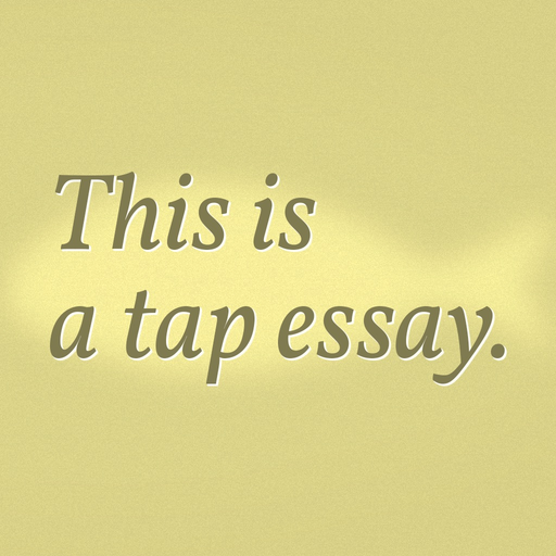 Fish: a tap essay app icon
