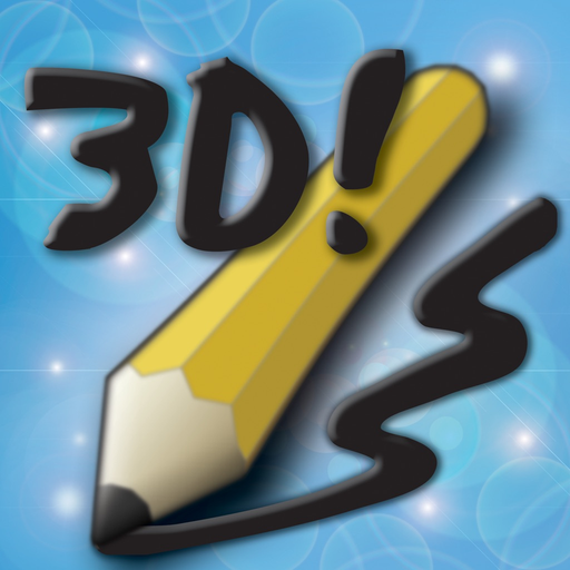 Draw 3D: a magical sketch tool app icon