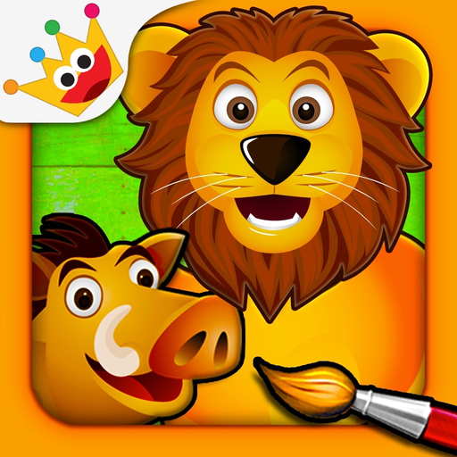 Savanna Animal Puzzle for Kids app icon