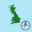 GB Grid Ref Compass icon