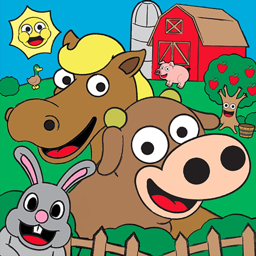 Coloring Farm Tap to Color Fun app icon