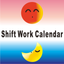 Power Shift work Calendar icon
