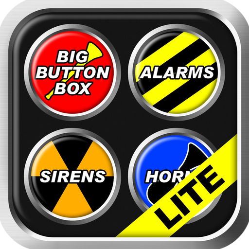 Big Button Box: Alarms, Sirens & Horns Lite app icon