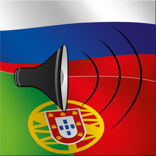 Russian / Portuguese Talking Phrasebook Translator Dictionary - Multiphrasebook app icon