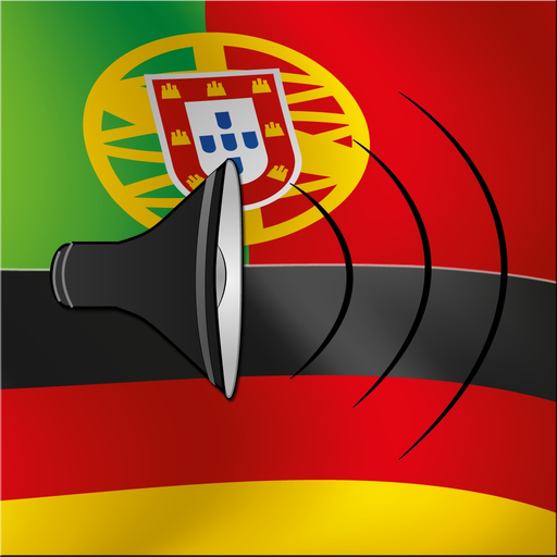 Portuguese / German Talking Phrasebook Translator Dictionary - Multiphrasebook app icon
