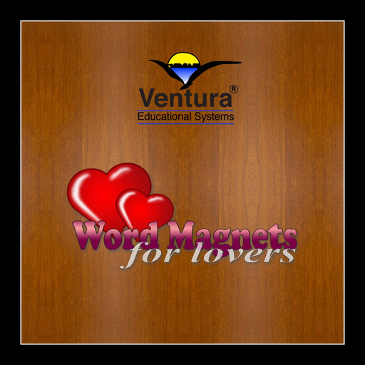 Word Magnets for Lovers app icon