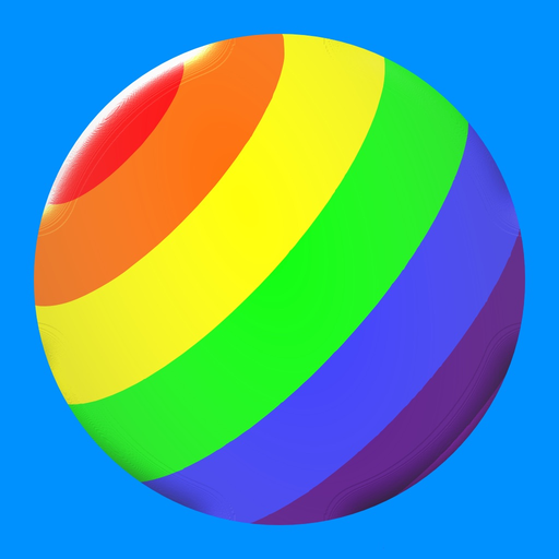 Rainbow Ball Rush app icon
