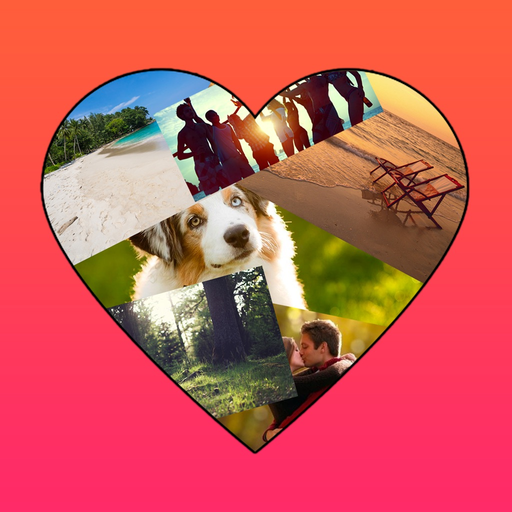 Photo Collage Shape Maker app icon