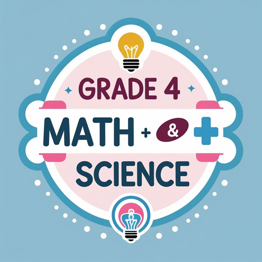 Grade 4 Math & Science app icon