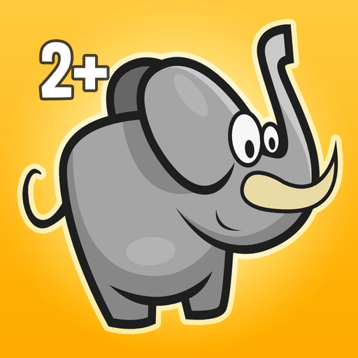 Toddler animal pointing book app icon