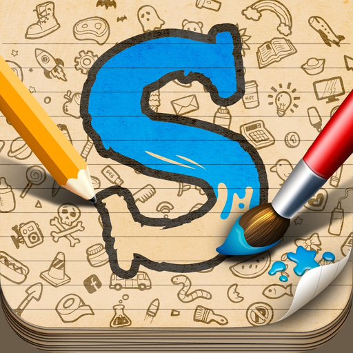 Sketch W Friends ~ Free Multiplayer Online Draw and Guess Friends & Family Word Game for iPhone app icon