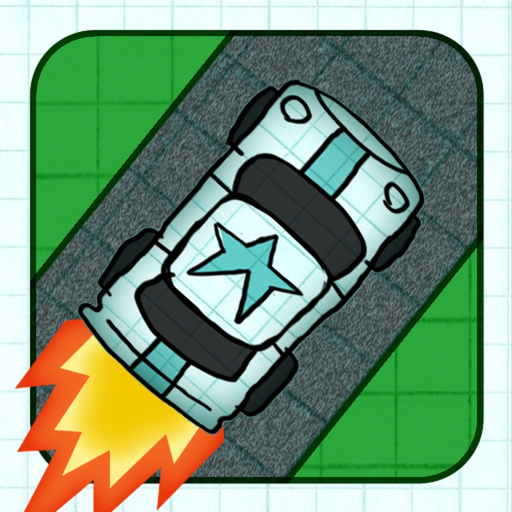 Doodle Road Race - A Fun Car Racing Game Free app icon