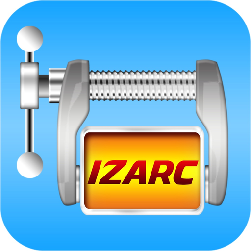 IZArc - Extract files from ZIP, RAR and 7-ZIP archives. app icon
