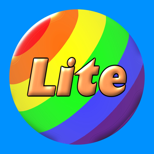 Rainbow Ball Rush Lite app icon