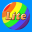 Rainbow Ball Rush Lite icon