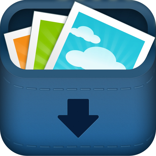 Photofile - Web image browser and photo downloader app icon